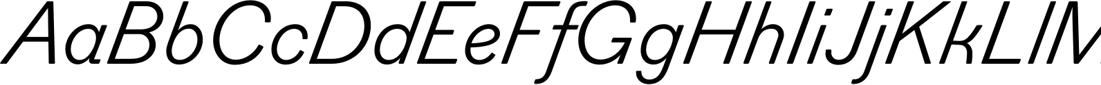 Figgins Sans Italic Font OpenType