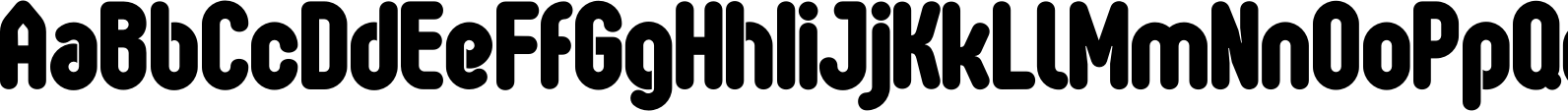 Oval Single Font OpenType