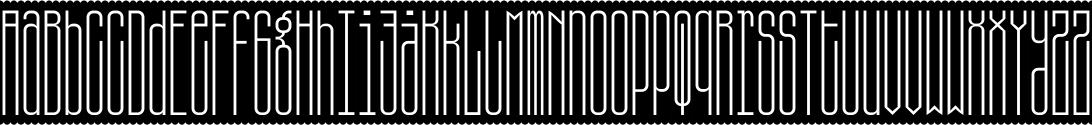 FR Pasta Mono Dekor Black Font OpenType