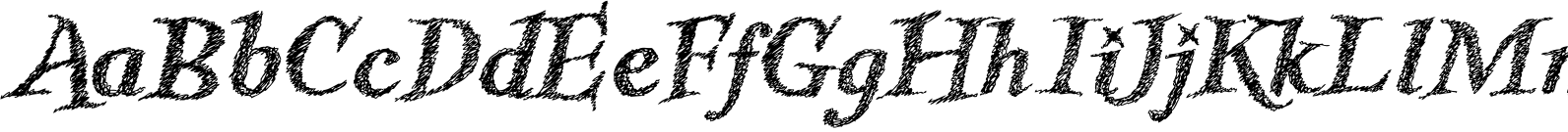 Kidela Sketch Bold Italic Font OpenType