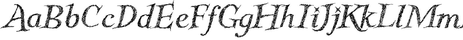Kidela Sketch Italic Font OpenType