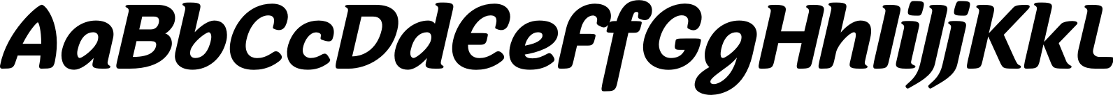 Sovba Black Oblique Font OpenType