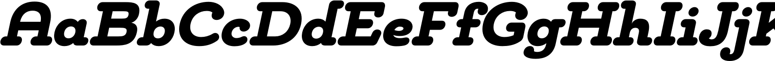 Chennai Slab Black Oblique Font OpenType