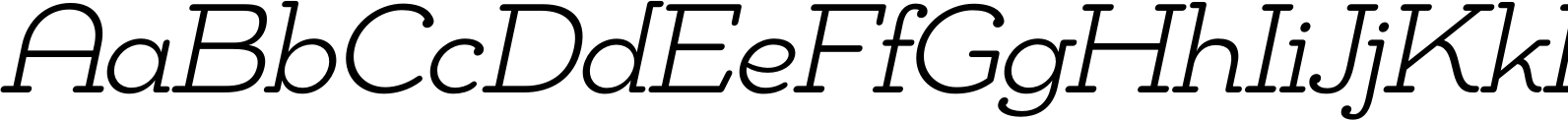 Chennai Slab Light Oblique Font OpenType