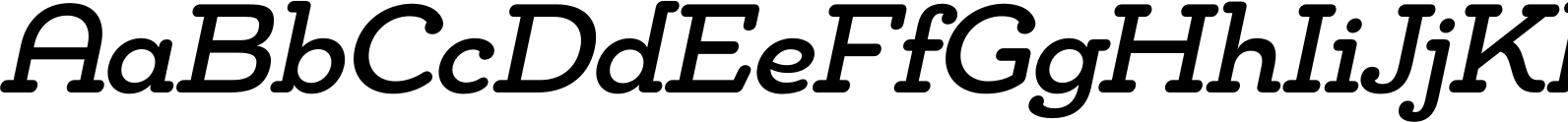 Chennai Slab Medium Oblique Font OpenType