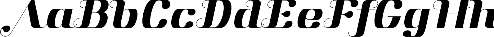 Aston Italic Font OpenType