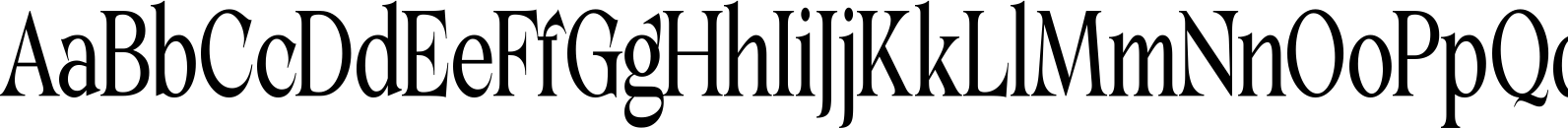 Lathasterie Semi Bold Condensed Font TrueType